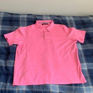 Bugatchi Vibrant Pink Polo Shirt